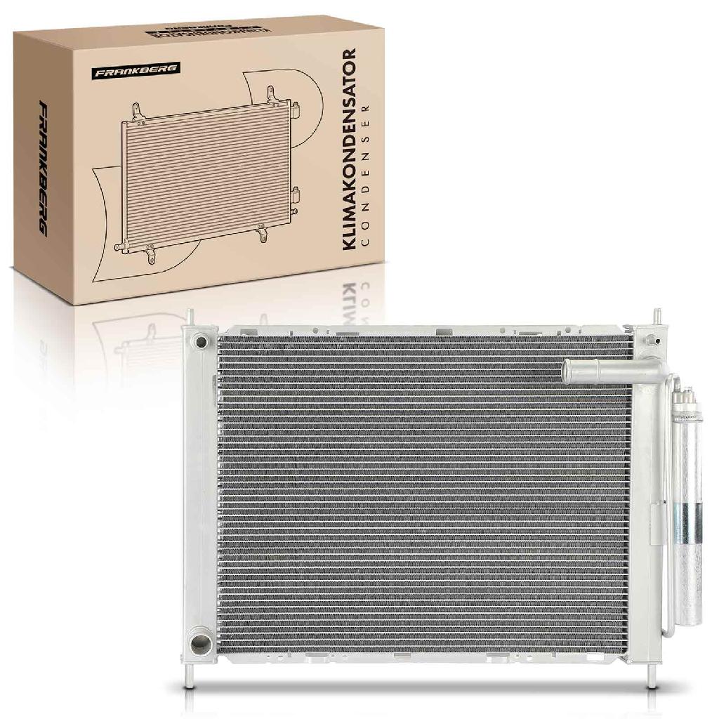 Frankberg 1x Kondensator Klimaanlage für Nissan Micra III K12 Note E11 NE11