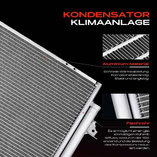 1x Kondensator Klimaanlage für Toyota RAV 4 II A2 1.8L 2.0L 2000-2005 Bild 1x Kondensator Klimaanlage für Toyota RAV 4 II A2 1.8L 2.0L 2000-2005