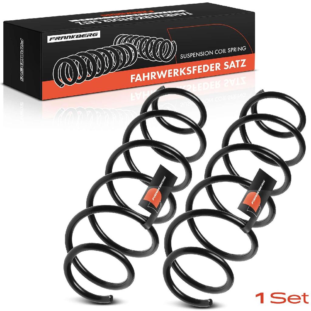 Frankberg 2x Fahrwerksfeder Vorderachse für Fiat Stilo 192 Stilo Multi Wagon 1.8L 2001-2008