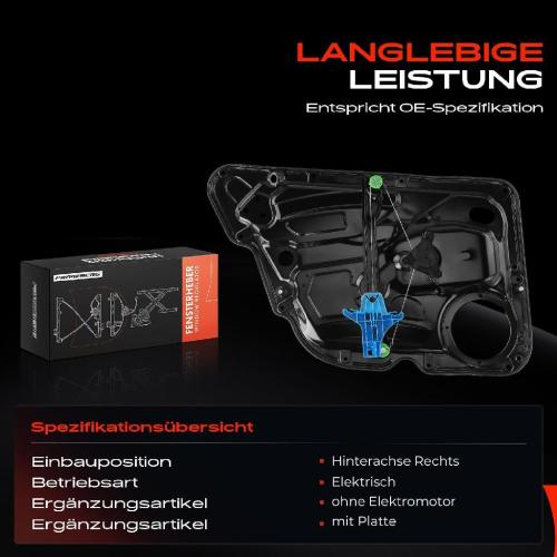 1x Fensterheber Hinten Rechts für VW Passat 362 365 Kombi Limo 2010-2014 Bild 1x Fensterheber Hinten Rechts für VW Passat 362 365 Kombi Limo 2010-2014