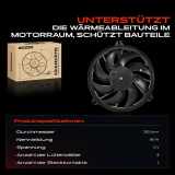 1x Motorkühller Einfachlüfter mit Kühlerlüfterrahmen Peugeot 206 CC SW Van 1.1L-2.0L 1998-2009