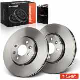2x Bremsscheiben Vorderachse für Dacia Dokker Express Kasten/MPV MPV Lodgy Renault Captur I Clio II III V