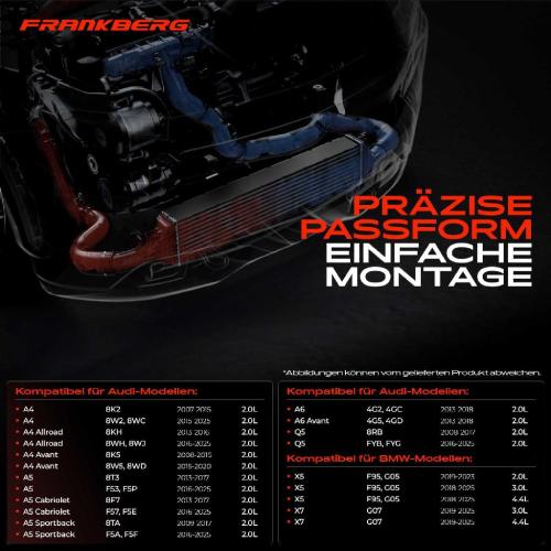 1x Ladeluftkühler Turbokühler für Audi A4 8K2 8W2 A6 4G A5 8T3 F53 F57 Q5 FYB 8RB Bild 1x Ladeluftkühler Turbokühler für Audi A4 8K2 8W2 A6 4G A5 8T3 F53 F57 Q5 FYB 8RB
