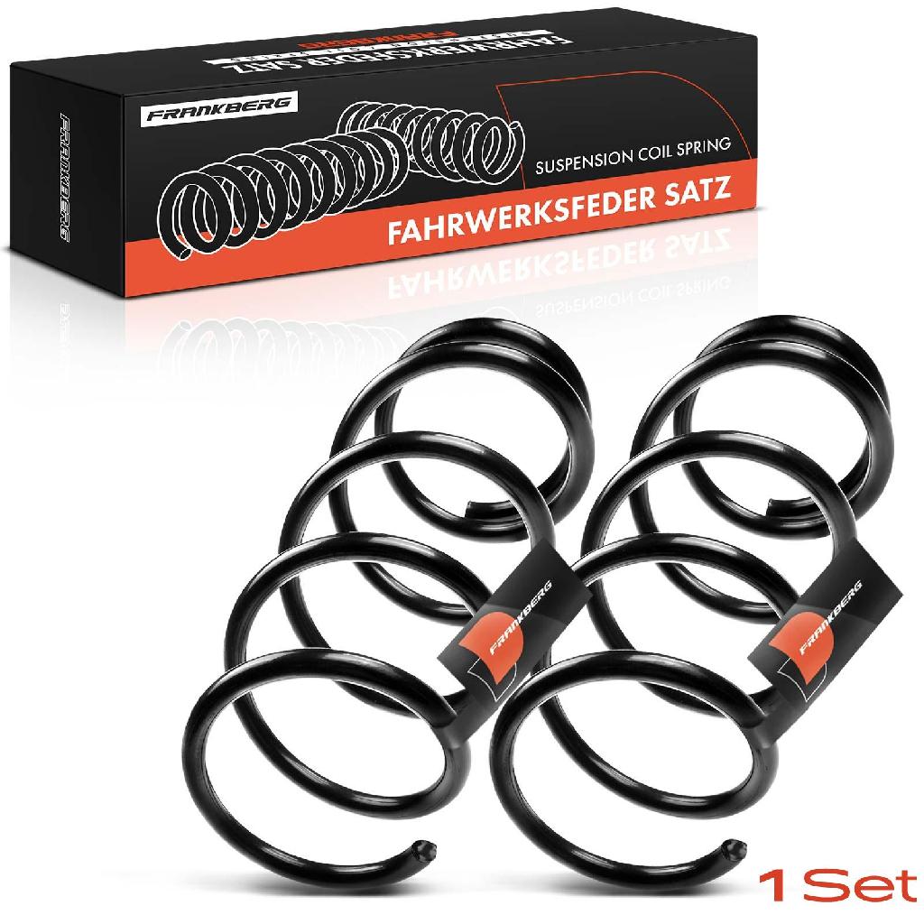 2x Fahrwerksfeder Vorderachse für Nissan NV200 Kasten NV200/Evalia Bus 1.5L Bj ab 2010