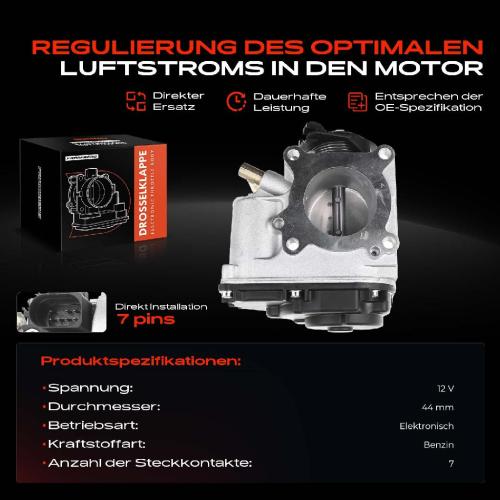 1x Drosselklappe Drosselklappenstutzen für VW Polo Golf III Caddy II Seat Skoda Bild 1x Drosselklappe Drosselklappenstutzen für VW Polo Golf III Caddy II Seat Skoda