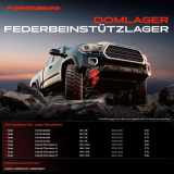 1x Domlager Federbeinstütz lager für Jeep Commander XH XK Grand Cherokee 3