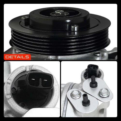 Frankberg 1x Klimakompressor für Alfa Romeo Mito Fiat Doblo Punto Lancia Opel 1.2L-1.6L Bild Frankberg 1x Klimakompressor für Alfa Romeo Mito Fiat Doblo Punto Lancia Opel 1.2L-1.6L