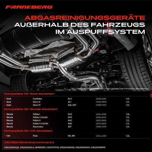 1x Krümmerkatalysator für VW Polo Seat Cordoba Ibiza Skoda Fabia Bild 1x Krümmerkatalysator für VW Polo Seat Cordoba Ibiza Skoda Fabia