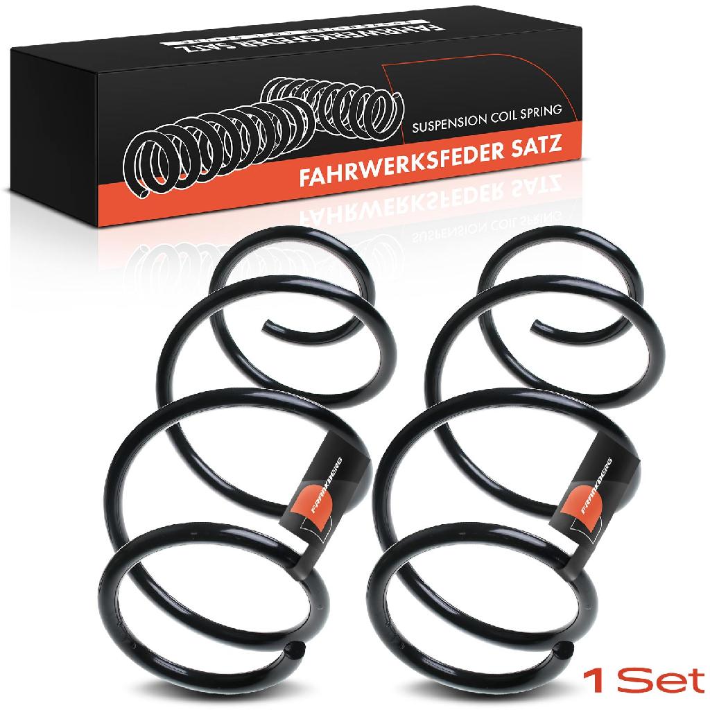Frankberg 2x Fahrwerksfeder Vorderachse für BMW 1er F20 F21 2 F23 F22 F87 3er F30 F80 F31 Bj ab 2010
