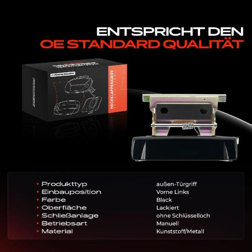 1x Türgriff Vorne Links außen für BMW 3er E30 3er Touring 1.6L 1.8L 2.0L 2.3L 2.4L 2.5L 2.7L 1982-1994 Bild 1x Türgriff Vorne Links außen für BMW 3er E30 3er Touring 1.6L 1.8L 2.0L 2.3L 2.4L 2.5L 2.7L 1982-1994