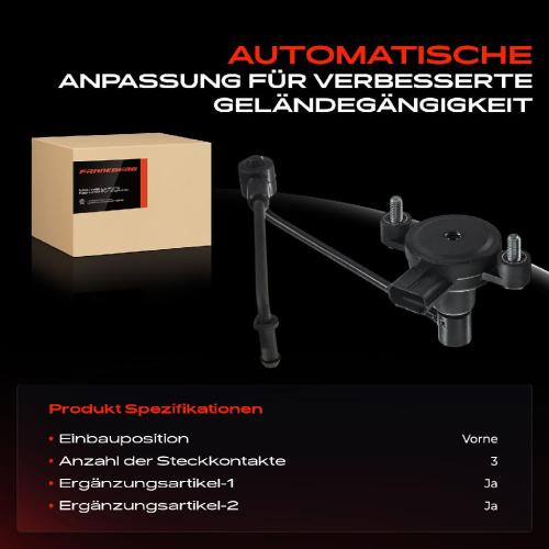 1x Höhensensor Niveauregulierung Hinten Links Rechts für Land Rover Range Rover II LP Bild 1x Höhensensor Niveauregulierung Hinten Links Rechts für Land Rover Range Rover II LP