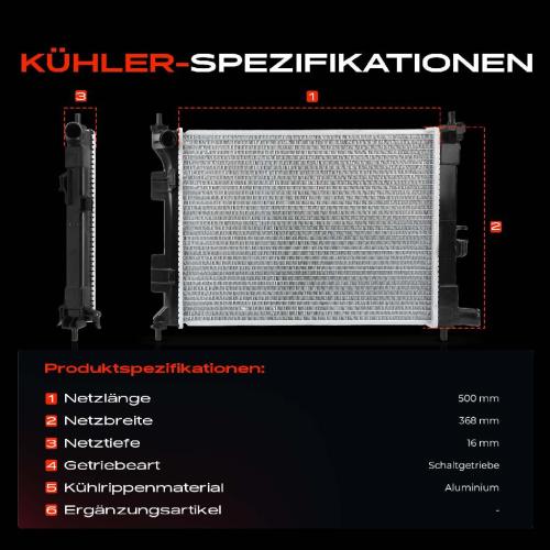 Frankberg 1x Kühler Wasserkühler Motorkühler für Hyundai i20 Coupe GB IB Bj ab 2014 Bild Frankberg 1x Kühler Wasserkühler Motorkühler für Hyundai i20 Coupe GB IB Bj ab 2014