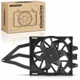 Frankberg 1x Motorkühller Einfachlüfter mit Kühlerlüfterrahmen Fiat Panda 169 1.1L 1.2L 1.4L Bj ab 2006