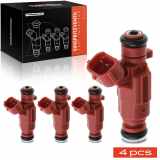 Frankberg 4x Einspritzventil Einspritzdüse für Nissan Almera II Primera 1996-2008