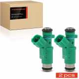 2x Einspritzventil Einspritzdüse für Citroën C2 C3 Peugeot 206 207 1.1L 1.4L