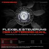 1x Lüfterkupplung Kühlerlüfte für Ford Transit FB FC FD FS FZ FA FM FN 2.4L