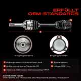 1x Antriebswelle Vorderachse Links für Suzuki Grand Vitara I FT HT 1994-2005