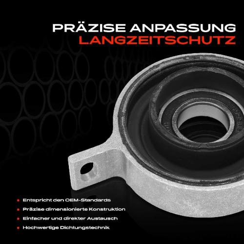 1x Lagerung Gelenkwelle Kardanwellenlager für BMW F10 F18 F07 F11 520 523 528 530 Bild 1x Lagerung Gelenkwelle Kardanwellenlager für BMW F10 F18 F07 F11 520 523 528 530