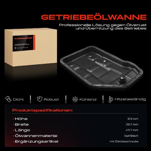 1x Ölwanne Getriebeölwanne für VW Passat Audi A4 Skoda Superb 1.6L 1.8L 1.9L 2.0L 2.3L 1994-2015 Bild 1x Ölwanne Getriebeölwanne für VW Passat Audi A4 Skoda Superb 1.6L 1.8L 1.9L 2.0L 2.3L 1994-2015