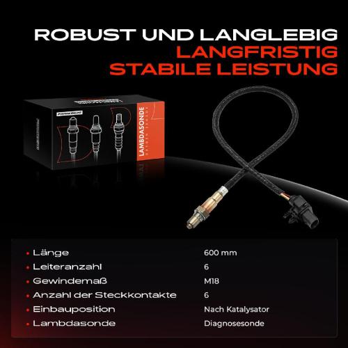 1x Lambdasonde Diagnosesonde Nach Katalysator für VW Beetle Jetta CC Audi A3 FORD USA F-150 Porsche 911 Bild 1x Lambdasonde Diagnosesonde Nach Katalysator für VW Beetle Jetta CC Audi A3 FORD USA F-150 Porsche 911