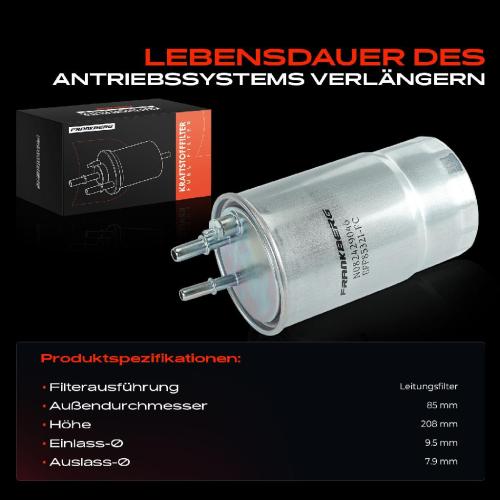 1x Kraftstofffilter für Opel Combo Fiat Doblo Alfa Romeo 159 Peugeot Bild 1x Kraftstofffilter für Opel Combo Fiat Doblo Alfa Romeo 159 Peugeot
