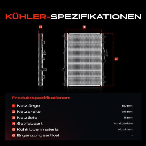 Frankberg 1x Kühler Wasserkühler Motorkühler für Nissan Cube Z12 Juke F15 Tiida C11 1.6L Bild Frankberg 1x Kühler Wasserkühler Motorkühler für Nissan Cube Z12 Juke F15 Tiida C11 1.6L