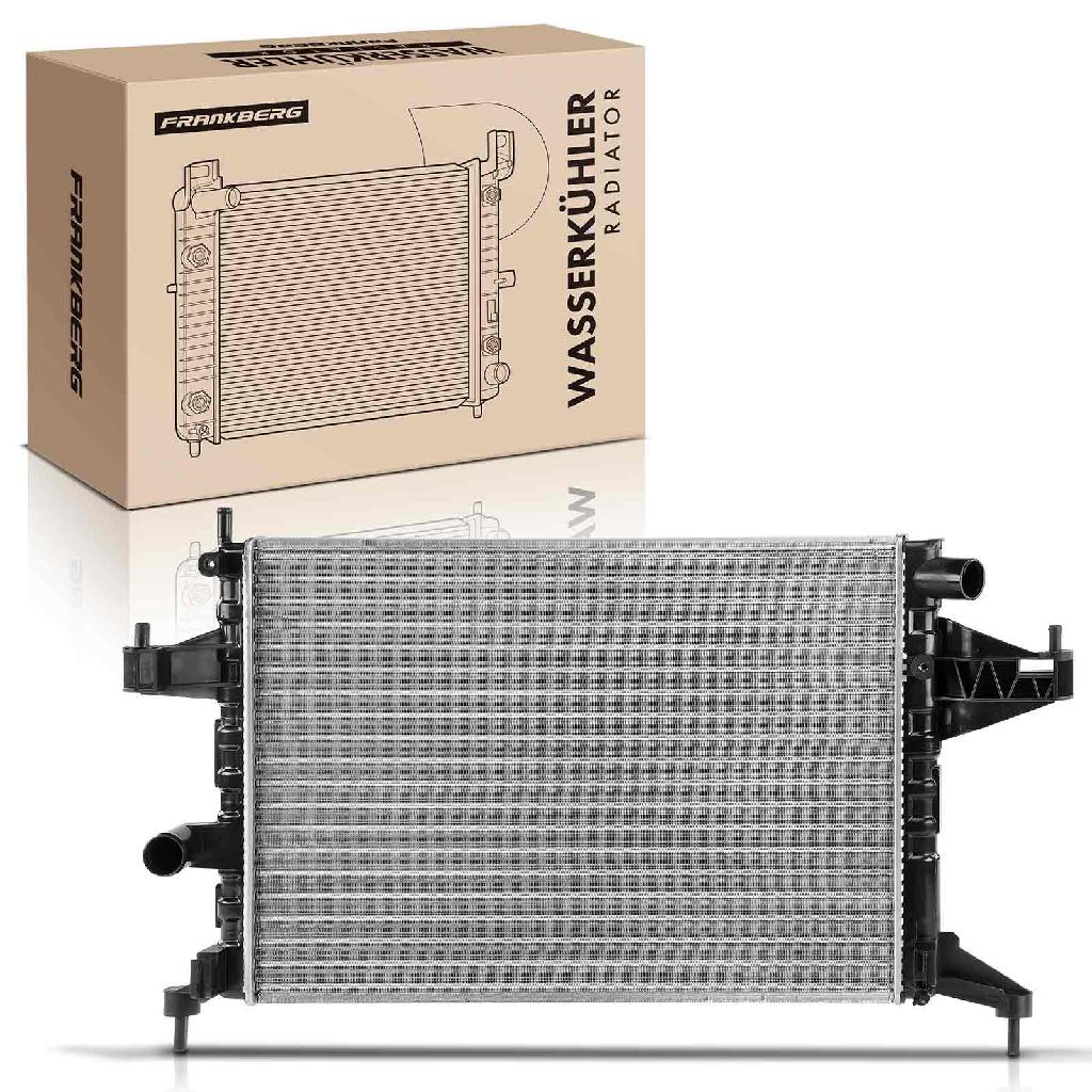 Frankberg 1x Kühler Wasserkühler Motorkühler für Opel Combo Corsa C X01 1.6L
