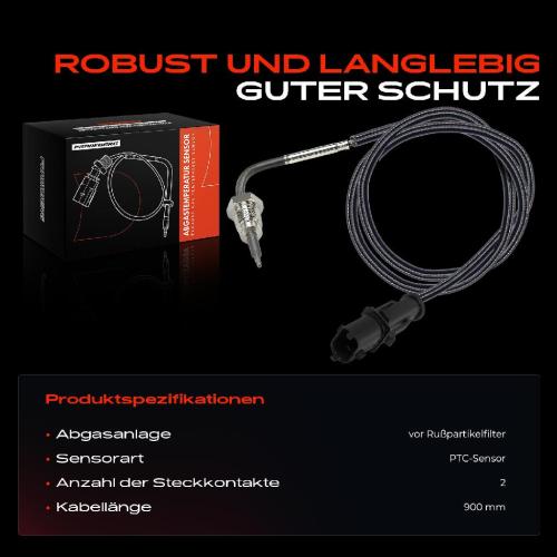 1x Abgastemperatursensor für Fiat Idea 350 Linea Lancia Musa Bild 1x Abgastemperatursensor für Fiat Idea 350 Linea Lancia Musa