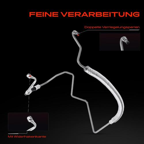 1x Servolenkung Schlauch für VW Polo 6N1 6N2 Seat Arosa 6H Lupo 60 6X1 1.4L 1.6L Bild 1x Servolenkung Schlauch für VW Polo 6N1 6N2 Seat Arosa 6H Lupo 60 6X1 1.4L 1.6L