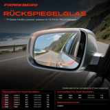 1x Spiegelglas Außenspiegel links für Opel Corsa C Kasten/Schrägheck Tigra Twintop