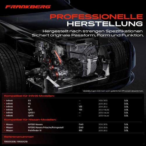 1x Spannrolle Riemenspanner für Infiniti EX QX70 Nissan NP300 Navara Pathfinder III Bild 1x Spannrolle Riemenspanner für Infiniti EX QX70 Nissan NP300 Navara Pathfinder III