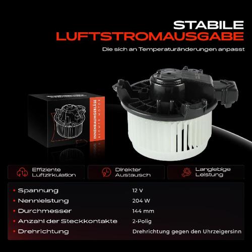 Frankberg 1x Gebläsemotor Innenraumgebläse für Toyota Urban Cruiser Yaris P13 Subaru Trezia Bild Frankberg 1x Gebläsemotor Innenraumgebläse für Toyota Urban Cruiser Yaris P13 Subaru Trezia