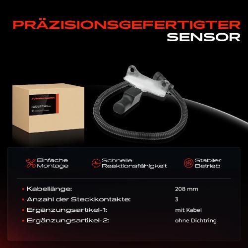 1x Kurbelwellensensor Impulsgeber für Dodge Ramcharger Jeep Grand Cherokee I ZG ZJ Bild 1x Kurbelwellensensor Impulsgeber für Dodge Ramcharger Jeep Grand Cherokee I ZG ZJ