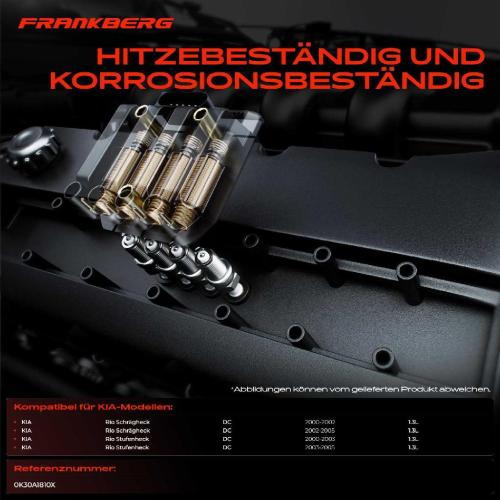 Frankberg 1x Zündmodul Zündspule für KIA Rio Schrägheck DC Rio Stufenheck 1.3L 2000-2005 Bild Frankberg 1x Zündmodul Zündspule für KIA Rio Schrägheck DC Rio Stufenheck 1.3L 2000-2005