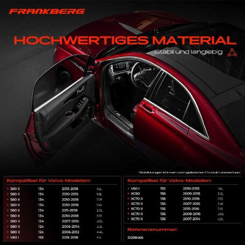 1x Türfeststeller Türfangband Türstopper Vorne für Volvo S60 II Cross Country 134 S80 II Bild 1x Türfeststeller Türfangband Türstopper Vorne für Volvo S60 II Cross Country 134 S80 II