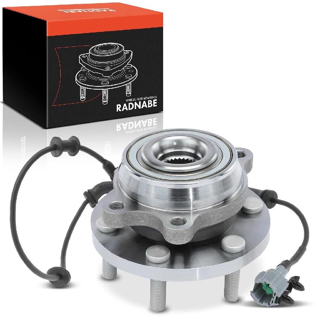 Frankberg 1x Radnabe Radlagersatz Vorderachse beidseitig für Nissan NP300 Navara Pathfinder III 2.5L 3.0L 4.0L Bj ab 2005