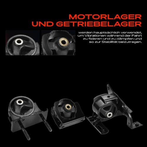 2x Motorlager Getriebelagerlager Links für Toyota RAV 4 II A2 2.0L Bild 2x Motorlager Getriebelagerlager Links für Toyota RAV 4 II A2 2.0L