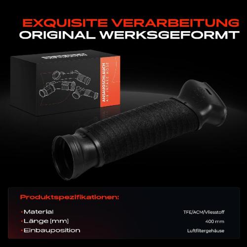 1x Ansaugschlauch, Luftfilter für Mercedes-Benz SLK R171 2004-2011 Bild 1x Ansaugschlauch, Luftfilter für Mercedes-Benz SLK R171 2004-2011