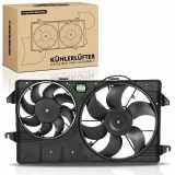 Frankberg 1x Motorkühller Doppellüfter mit Kühlerlüfterrahmen Ford Tourneo Transit Connect 1.8L