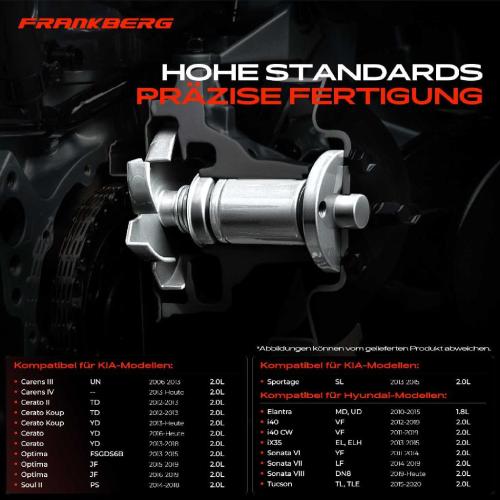 Frankberg 1x Wasserpumpe Kühlwasserpumpe für Hyundai iX35 Sonata Tucson i40 KIA Sportage Soul Bild Frankberg 1x Wasserpumpe Kühlwasserpumpe für Hyundai iX35 Sonata Tucson i40 KIA Sportage Soul