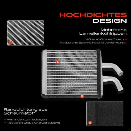 1x Wärmetauscher Innenraumheizung für KIA Rio Schrägheck Stufenheck DC 1.3L 1.5L Bild 1x Wärmetauscher Innenraumheizung für KIA Rio Schrägheck Stufenheck DC 1.3L 1.5L