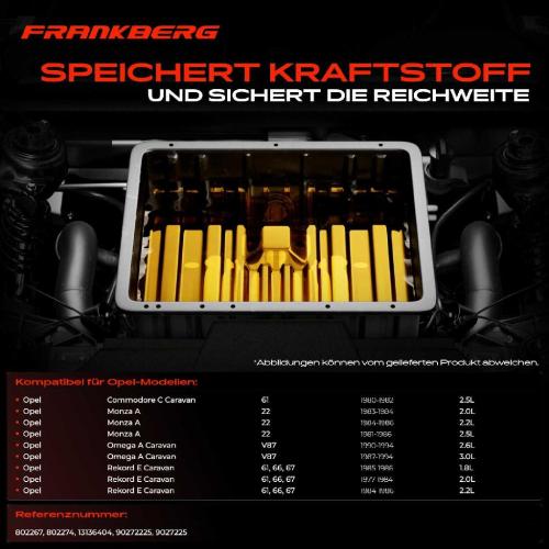 1x Kraftstofftank Kraftstoffbehälter für Opel Monza A 22 Omega A 1.8L-3.0L Bild 1x Kraftstofftank Kraftstoffbehälter für Opel Monza A 22 Omega A 1.8L-3.0L