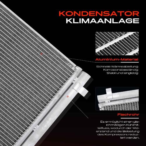 Frankberg 1x Kondensator Klimaanlage für BMW 5er F90 G30 7er G11 G12 2015-2019 Bild Frankberg 1x Kondensator Klimaanlage für BMW 5er F90 G30 7er G11 G12 2015-2019