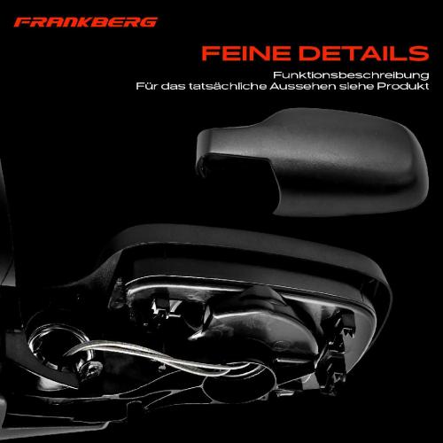 Frankberg 1x Außenspiegel Links für Renault Clio III Grandtour BR0/1 CR0/1 KR0/1 2005-2014 Bild Frankberg 1x Außenspiegel Links für Renault Clio III Grandtour BR0/1 CR0/1 KR0/1 2005-2014