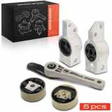 4x Motorlager 1x Drehmomentstützlager Links für VW Golf VI Variant Passat Audi TT Alltrack