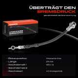 1x Bremsschlauch Bremsschläuche Hinterachse Links für Nissan Murano I 3.5L 2003-2008