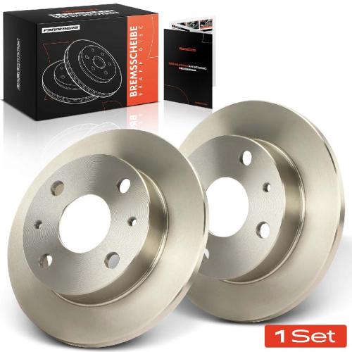 2x Bremsscheiben Vorderachse für Mitsubishi Mirage Stufenheck Mirage/Space Star Schrägheck Subaru Pleo Plus Bild 2x Bremsscheiben Vorderachse für Mitsubishi Mirage Stufenheck Mirage/Space Star Schrägheck Subaru Pleo Plus