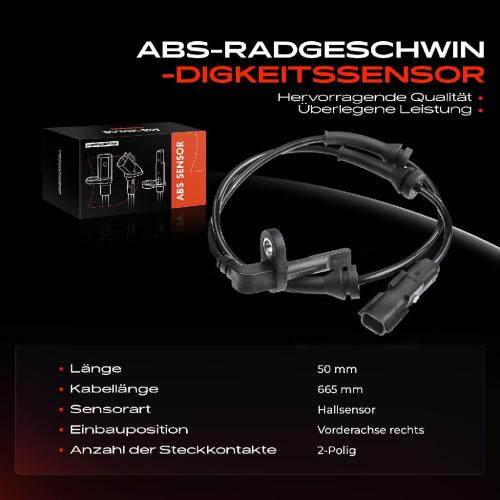 Frankberg 1x ABS Sensor Vorderachse rechts f r Renault Laguna Coupe III Grandtour 1.5L 2.0L 3.0L 3.5L 1.6L 2007-2015 Bild Frankberg 1x ABS Sensor Vorderachse rechts f r Renault Laguna Coupe III Grandtour 1.5L 2.0L 3.0L 3.5L 1.6L 2007-2015