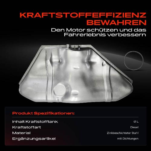 1x Kraftstofftank Kraftstoffbehälter für Opel Ascona C Vectra 1.6L Bild 1x Kraftstofftank Kraftstoffbehälter für Opel Ascona C Vectra 1.6L
