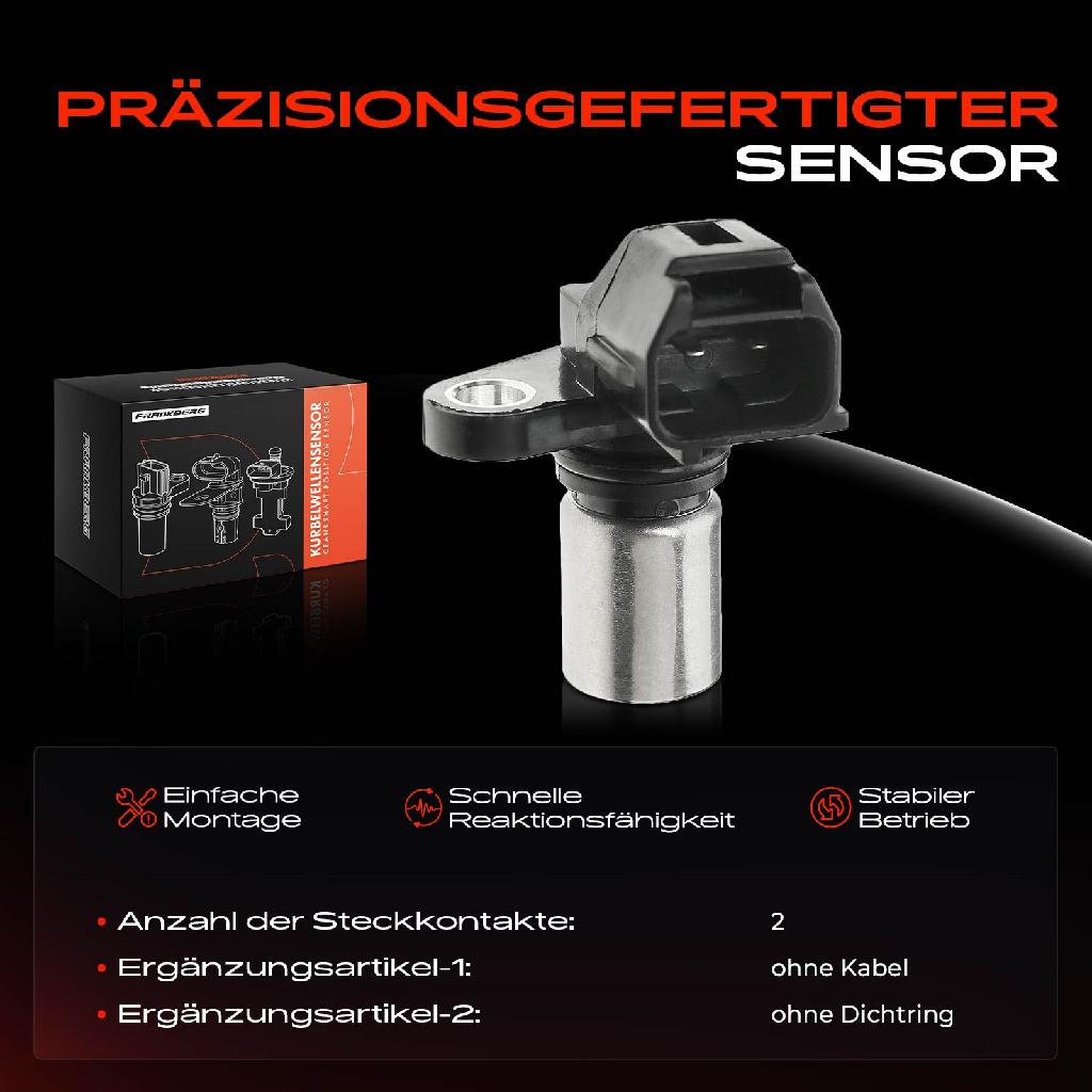 1x Kurbelwellensensor Impulsgeber für Toyota Camry Hiace IV V RAV 4 I